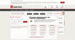 Desktop Screenshot of 4hosting.pl